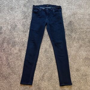 Citizens Of Humanity Deep Blue Avedon Slick Skinny Jeans